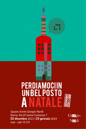 Perdiamoci in un bel posto a natale - disegni e illustrazoni di arrigo